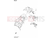 SUZUKI SFV650 L3 (2013) Gladius (E99) 47 - REAR FENDER