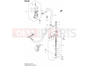 SUZUKI SFV650 L3 (2013) Gladius (E99) 60 - REAR MASTER CYLINDER