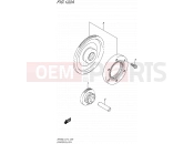 SUZUKI SFV650 L4 (2014) Gladius (E12) 122A - STARTER CLUTCH