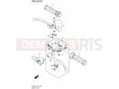 SUZUKI SFV650 L4 (2014) Gladius (E12) 467A - HANDLE LEVER
