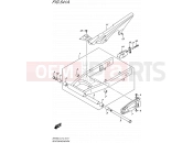 SUZUKI SFV650 L4 (2014) Gladius (E12) 541A - REAR SWINGINGARM
