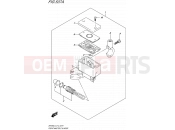 SUZUKI SFV650 L4 (2014) Gladius (E12) 537A - FRONT MASTER CYLINDER