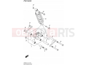 SUZUKI SFV650 L4 (2014) Gladius (E12) 543A - REAR CUSHION LEVER