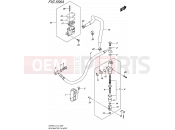 SUZUKI SFV650 L4 (2014) Gladius (E12) 558A - REAR MASTER CYLINDER