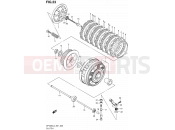 SUZUKI SFV650 L4 (2014) Gladius (E21) 23 - CLUTCH