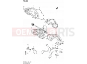 SUZUKI SFV650 L4 (2014) Gladius (E21) 36 - SPEEDOMETER (SFV650L4 E21)