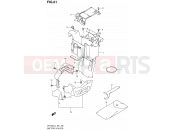 SUZUKI SFV650 L4 (2014) Gladius (E21) 61 - BATTERY HOLDER (SFV650AL4 E21)