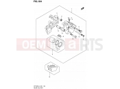 SUZUKI SFV650 L4 (2014) Gladius (E21) 104 - REAR CALIPER (SFV650UL4 E21)