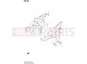 SUZUKI SFV650 L4 (2014) Gladius (E24) 40 - FRAME LOWER COVER