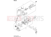 SUZUKI SFV650 L4 (2014) Gladius (E99) 32 - REAR COMBINATION LAMP (WITH REFLECTOR)