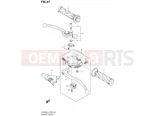 SUZUKI SFV650 L4 (2014) Gladius (E99) 47 - HANDLE LEVER
