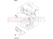 SUZUKI SFV650 L4 (2014) Gladius (E99) 54 - FRONT CALIPER