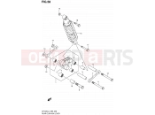SUZUKI SFV650 L4 (2014) Gladius (E99) 58 - REAR CUSHION LEVER