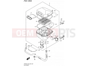 SUZUKI SFV650 L5 (2015) Gladius (E03,E28,E33) 155A - AIR CLEANER