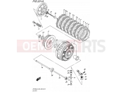 SUZUKI SFV650 L5 (2015) Gladius (E03,E28,E33) 201A - CLUTCH