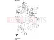 SUZUKI SFV650 L5 (2015) Gladius (E03,E28,E33) 420D - FUEL TANK (SFV650AL5 E28)