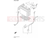 SUZUKI SFV650 L5 (2015) Gladius (E03,E28,E33) 310B - BATTERY (SFV650L5 E28)