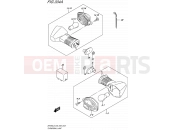 SUZUKI SFV650 L5 (2015) Gladius (E03,E28,E33) 334A - TURNSIGNAL LAMP