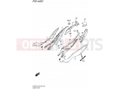 SUZUKI SFV650 L5 (2015) Gladius (E03,E28,E33) 445C - FRAME COVER (SFV650L5 E33)