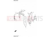 SUZUKI SFV650 L5 (2015) Gladius (E03,E28,E33) 447A - FRAME BODY COVER