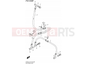 SUZUKI SFV650 L5 (2015) Gladius (E03,E28,E33) 536B - FRONT BRAKE HOSE (SFV650L5 E28)