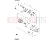SUZUKI SFV650 L5 (2015) Gladius (E12) 301A - STARTING MOTOR