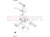 SUZUKI SFV650 L5 (2015) Gladius (E12) 467A - HANDLE LEVER