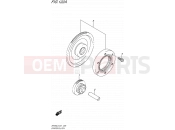 SUZUKI SFV650 L5 (2015) Gladius (E21) 122A - STARTER CLUTCH