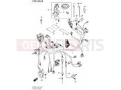 SUZUKI SFV650 L5 (2015) Gladius (E24) 350A - WIRING HARNESS