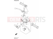 SUZUKI SFV650 L5 (2015) Gladius (E24) 467A - HANDLE LEVER