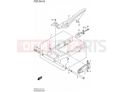 SUZUKI SFV650 L5 (2015) Gladius (E24) 541A - REAR SWINGINGARM