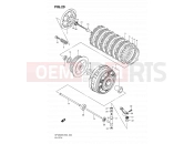 SUZUKI SFV650A L0 (2010) Gladius (E02) 20 - CLUTCH