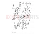 SUZUKI SFV650A L0 (2010) Gladius (E02) 31 - WIRING HARNESS