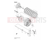 SUZUKI SFV650A L0 (2010) Gladius (E03,E28,E33) 20 - CLUTCH