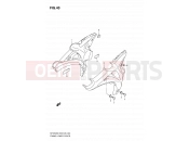 SUZUKI SFV650A L0 (2010) Gladius (E03,E28,E33) 40 - FRAME LOWER COVER