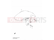SUZUKI SFV650A L0 (2010) Gladius (E03,E28,E33) 44A - FRONT FENDER (MODEL L0)