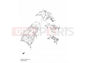 SUZUKI SFV650A L0 (2010) Gladius (E03,E28,E33) 47 - REAR FENDER