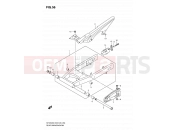 SUZUKI SFV650A L0 (2010) Gladius (E03,E28,E33) 56 - REAR SWINGINGARM