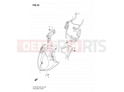 SUZUKI SFV650A L0 (2010) Gladius (E03,E28,E33) 43 - HEADLAMP COVER