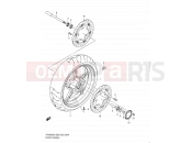 SUZUKI SFV650A L0 (2010) Gladius (E03,E28,E33) 52A - FRONT WHEEL (SFV650AL0)