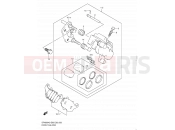 SUZUKI SFV650A L0 (2010) Gladius (E03,E28,E33) 53 - FRONT CALIPER