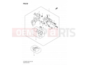 SUZUKI SFV650A L0 (2010) Gladius (E03,E28,E33) 59 - REAR CALIPER (SFV650K9/L0)