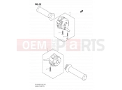 SUZUKI SFV650A L0 (2010) Gladius (E24) 32 - HANDLE SWITCH