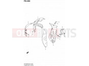 SUZUKI SFV650A L0 (2010) Gladius (E24) 40A - FRAME BODY COVER (MODEL L0)