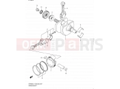 SUZUKI SFV650A L1 (2011) Gladius (E03,E28,E33) 7 - CRANKSHAFT