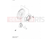 SUZUKI SFV650A L1 (2011) Gladius (E03,E28,E33) 8 - STARTER CLUTCH