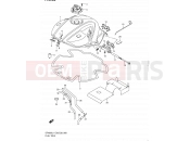 SUZUKI SFV650A L1 (2011) Gladius (E03,E28,E33) 60 - FUEL TANK (SFV650L1 E28)