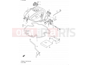 SUZUKI SFV650A L1 (2011) Gladius (E03,E28,E33) 62 - FUEL TANK (SFV650L1 E33)