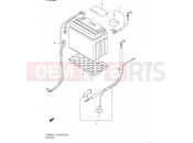 SUZUKI SFV650A L1 (2011) Gladius (E03,E28,E33) 29 - BATTERY (SFV650L1 E28)