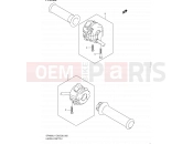 SUZUKI SFV650A L1 (2011) Gladius (E03,E28,E33) 52 - HANDLE SWITCH